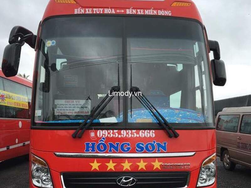 Xe Hồng Sơn: Bến xe, giá vé, số điện thoại đặt vé, lịch trình đi Phú Yên