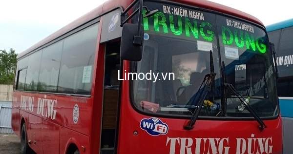 Top 5 nhà xe Hải Phòng Thái Nguyên: xe khách, xe limousine giường nằm