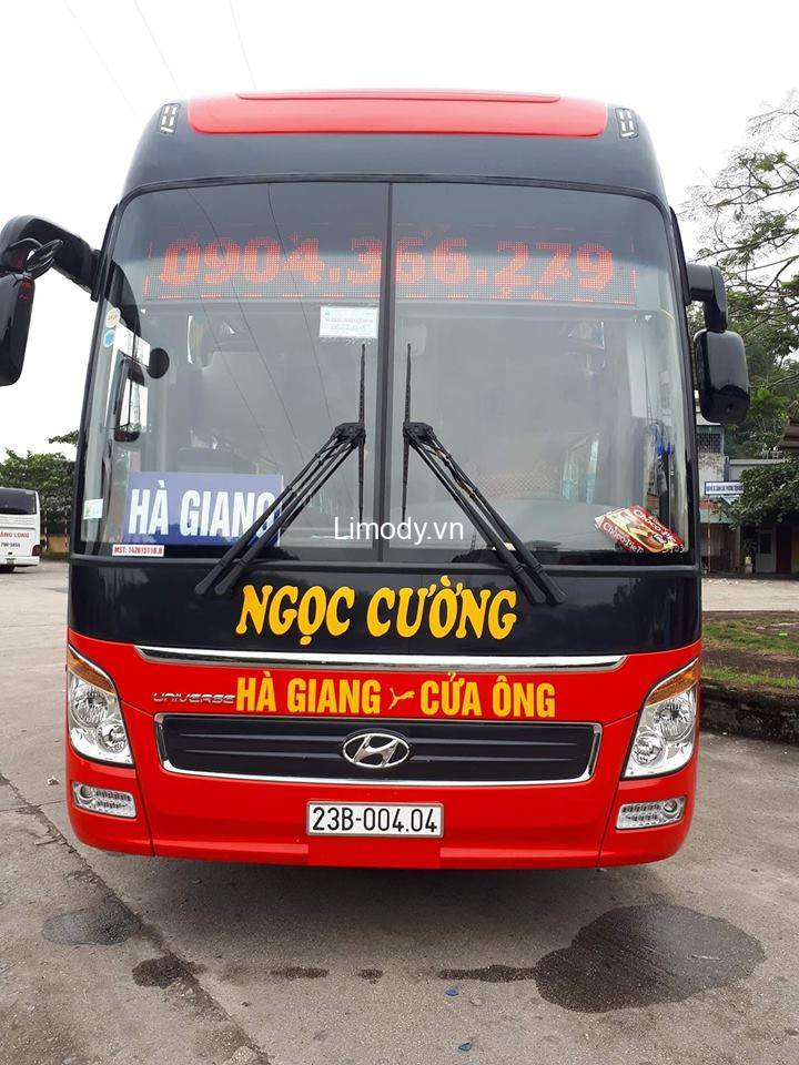 Top 8 Nhà xe Quảng Ninh Hà Giang Đồng Văn: limousine, giường nằm