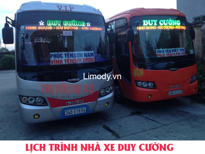 Top 10 Nhà xe Thanh Hóa Hải Dương limousine giường nằm nên đặt vé
