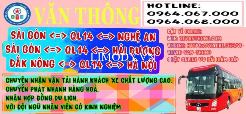 11 Nhà xe khách từ Hà Nội đi Gia Lai Pleiku limousine giường nằm