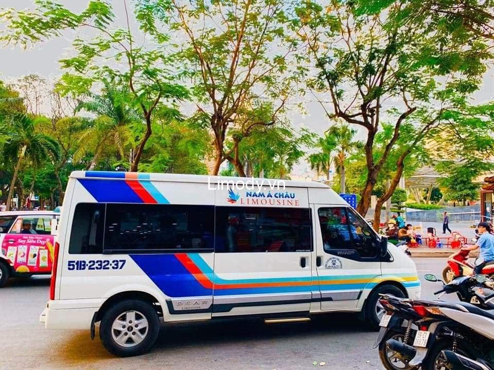 Xe Nam Á Châu limousine: Bến xe, giá vé, số điện thoại đặt vé Sài Gòn - Tiền Giang