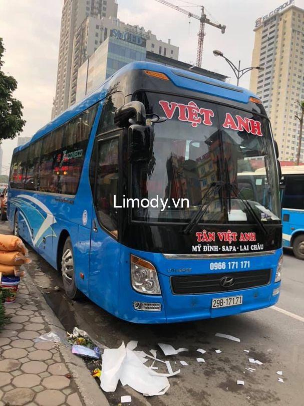Xe Tân Việt Anh: Bến xe, giá vé, số điện thoại đặt vé Hà Nội đi Lai Châu