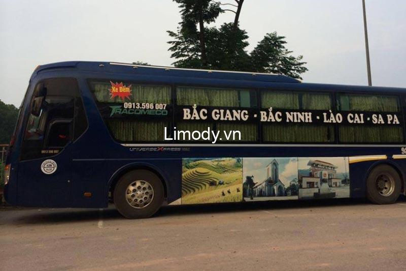 Xe Thanh Nhung: Bến xe, giá vé, số điện thoại, lịch trình Hà Nội - Sapa