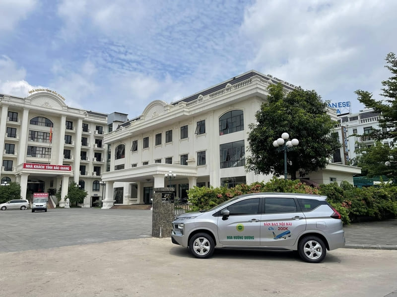 Nhà xe Hoa Hướng Dương Bắc Giang Yên Phụ đi Hà Nội Hạ Long
