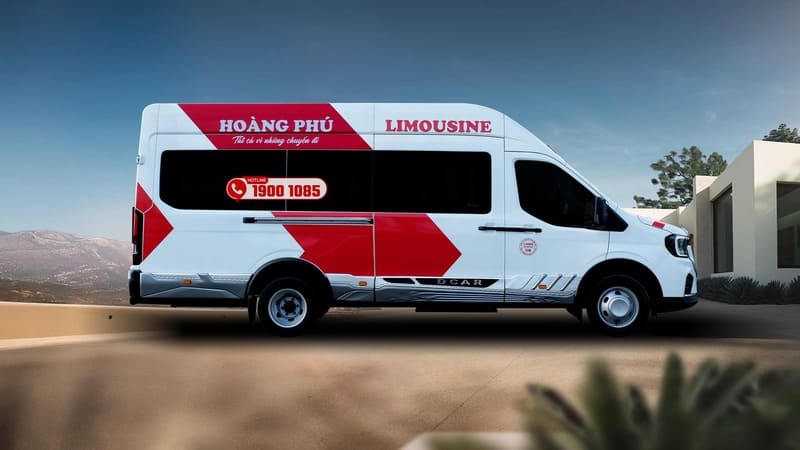 Nhà xe Hoàng Phú limousine: Số điện thoại, giá vé và lịch trình