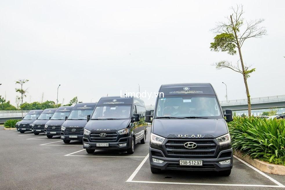 Xe Hoàng Phú limousine: Bến xe, giá vé, số điện thoại đặt vé, lịch trình Hà Nội – Quảng Ninh