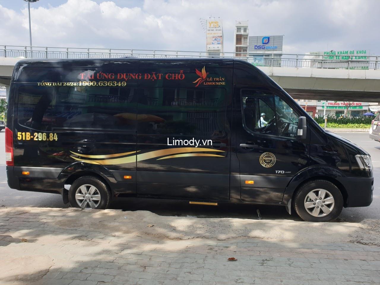 Xe Lê Trần limousine: Bến xe, giá vé, số điện thoại đặt vé, lịch trình Đà Lạt – Sài Gòn