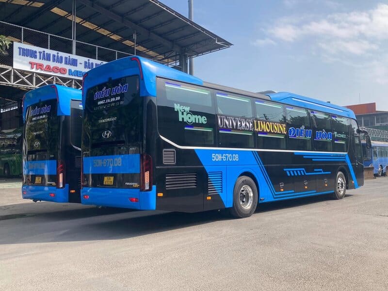 Nhà xe Điều Hòa Limousine Sài Gòn đi Buôn Ma Thuột Ea H’Leo Đà Lạt