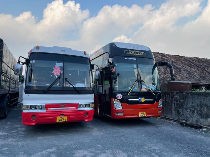Nhà xe Minh Dũng Kim Sơn Cồn Thoi Ninh Bình đi Mỹ Đình Yên Nghĩa
