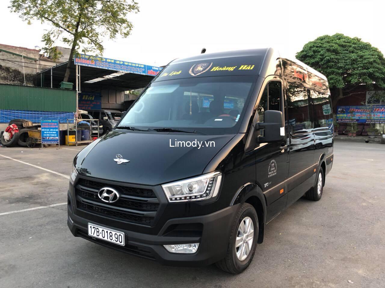 Xe Hoàng Hải limousine: Bến xe, giá vé, số điện thoại đặt vé, lịch trình Thái Bình – Hà Nội
