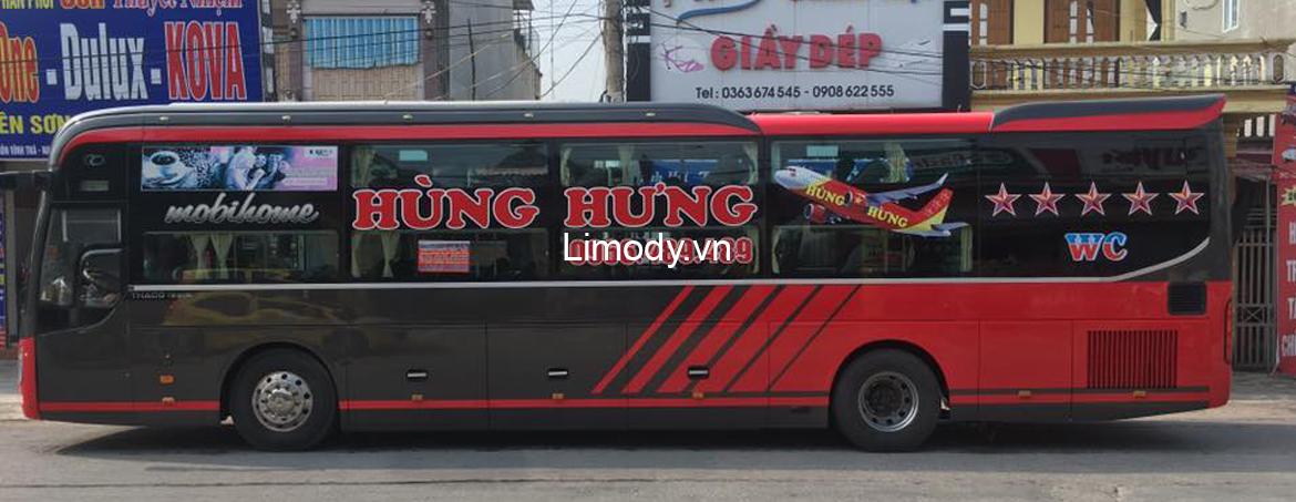 Xe Hùng Hưng: Bến xe, giá vé, số điện thoại đặt vé, lịch trình Hà Nội Yên Bái