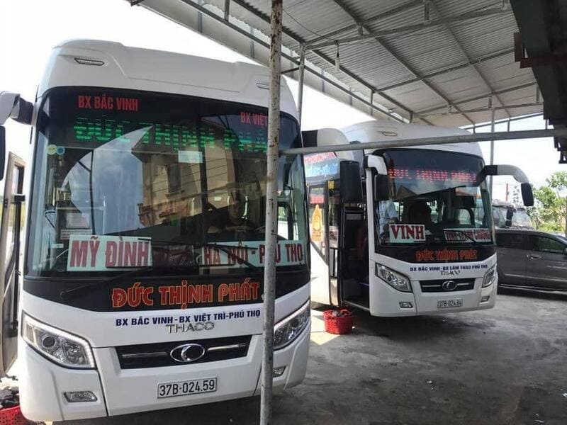Nhà xe Đức Thịnh Phát Hà Nội đi Nghệ An Vinh Thanh Chương