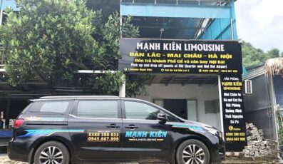 Nhà xe Mạnh Kiên limousine Hà Nội Mai Châu Pù Luông Kim Bôi