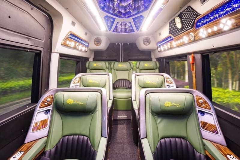 Nhà xe Trúc Lên limousine tuyến Sài Gòn đi Lagi Hàm Thuận Nam