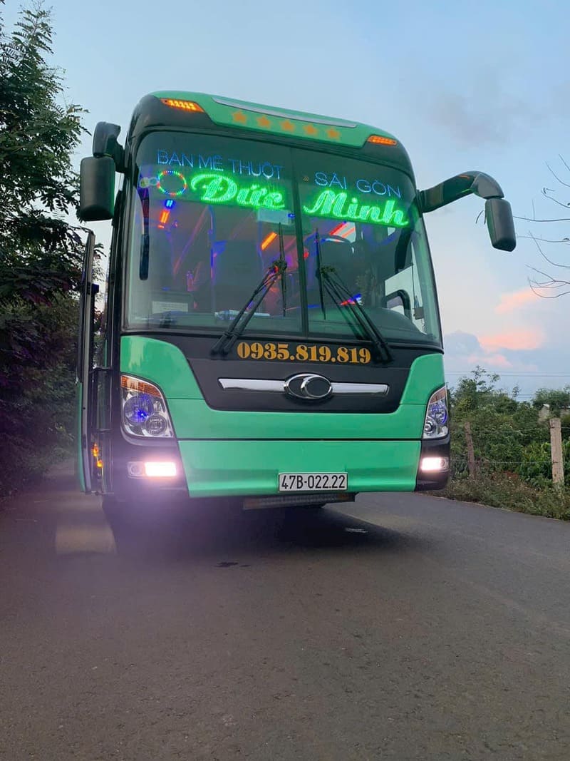 Nhà xe Đức Minh Limousine Đắk Lắk Gia Nghĩa Đồng Xoài Sài Gòn