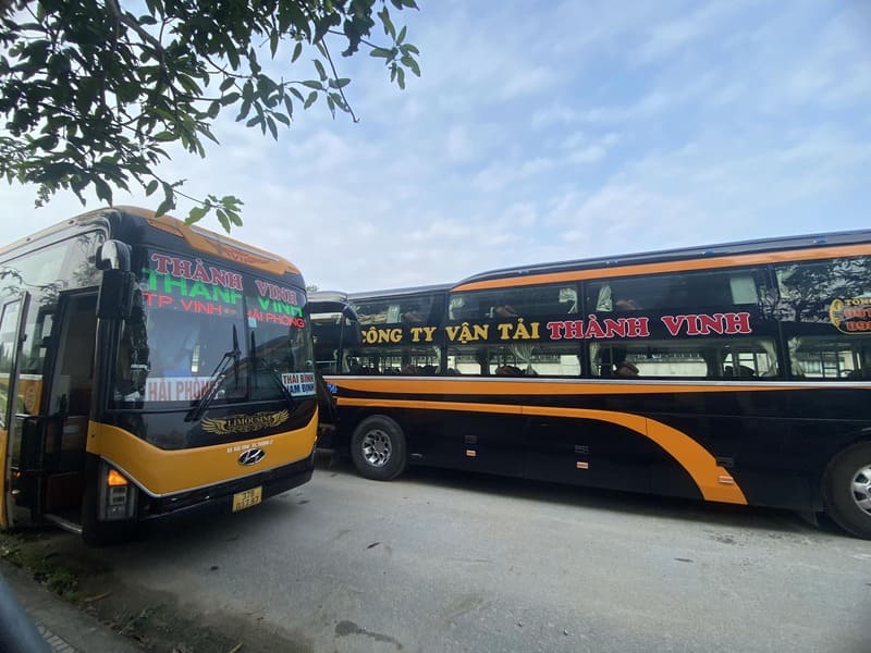 Nhà xe Thành Vinh Nghệ An từ Vinh đi Hải Phòng Thanh Hóa