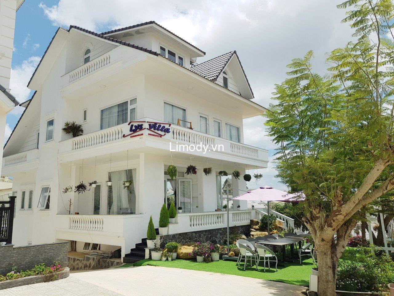 Top 20 Biệt thự villa Đà Lạt giá rẻ view đẹp cho thuê nguyên căn tốt nhất