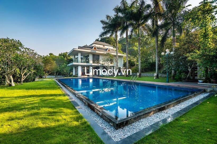 Top 20 Biệt thự villa resort gần Hà Nội quanh ngoại thành đẹp có hồ bơi