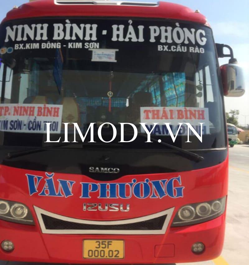 18 Nhà xe khách Hải Phòng Ninh Bình đặt vé limousine giường nằm