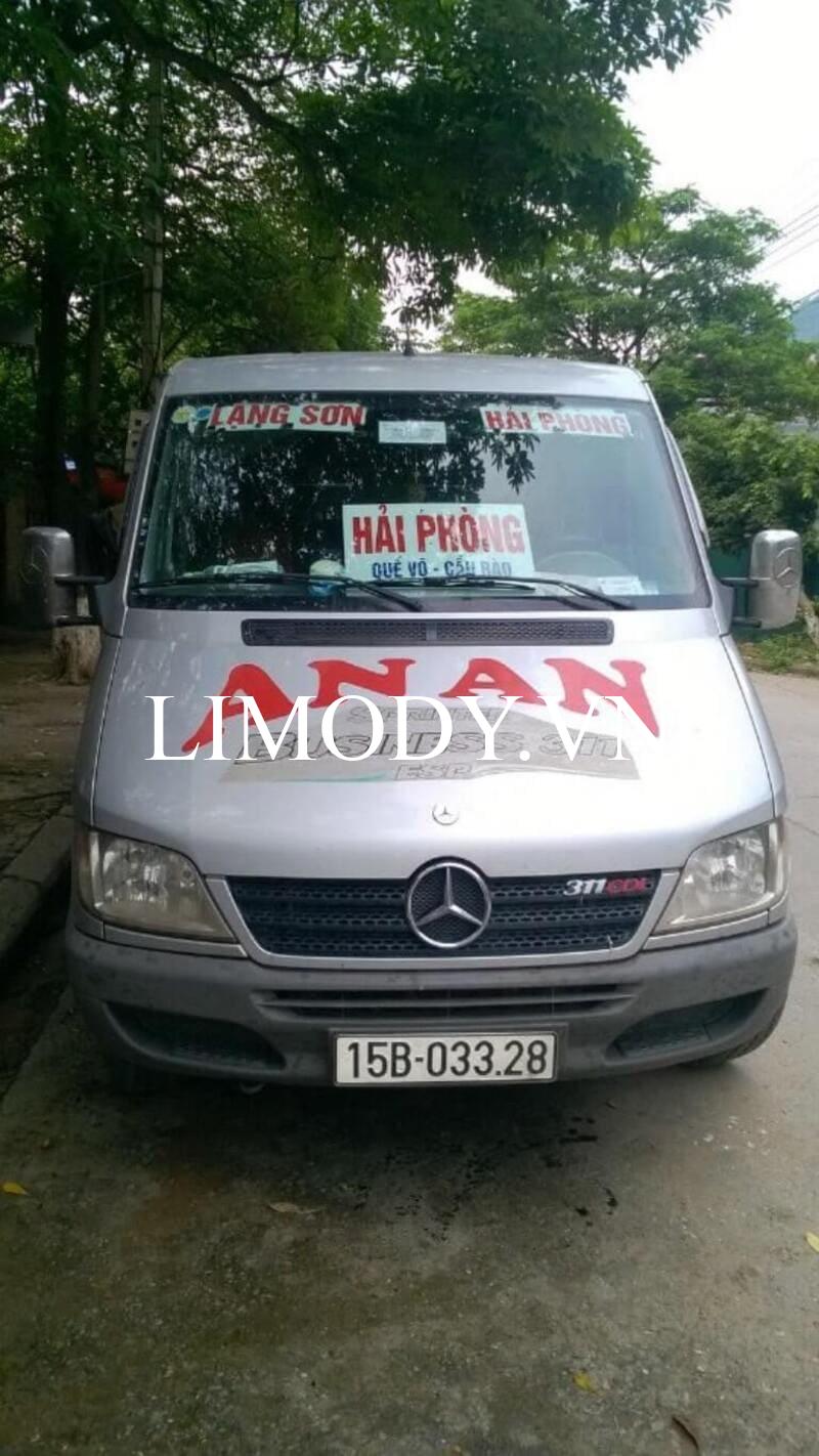 9 Nhà xe khách Lạng Sơn Hải Phòng đặt vé limousine giường nằm