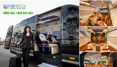 5 Nhà xe khách Nội Bài Ninh Bình đặt vé limousine giường nằm