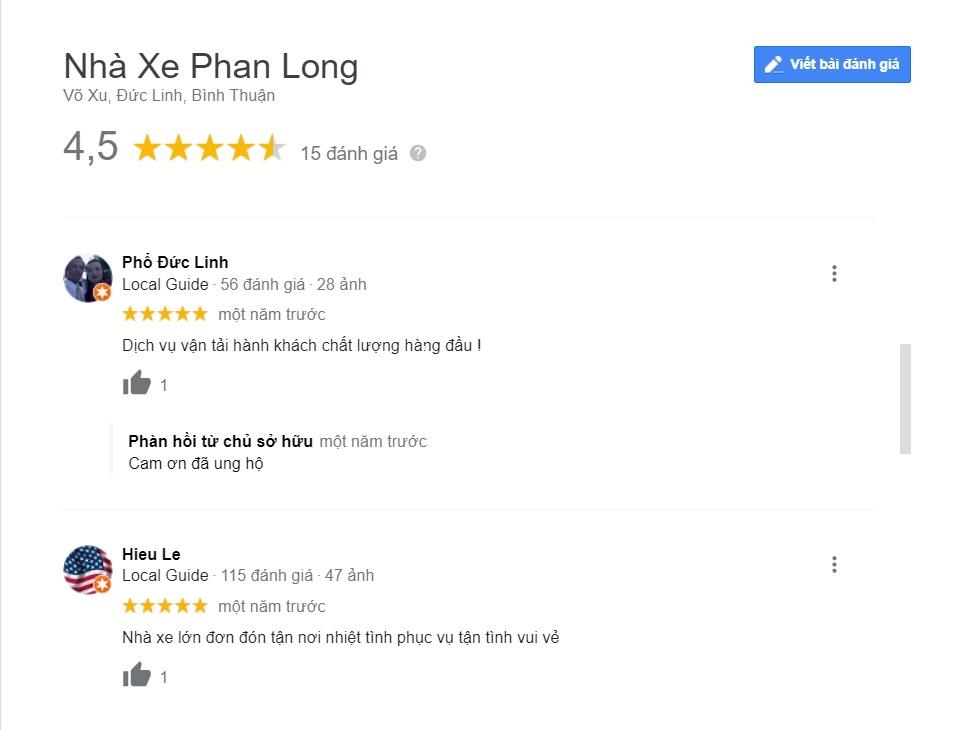 Xe Phan Long: Bến xe, giá vé, số điện thoại đặt vé, lịch trình Bình Thuận Sài Gòn