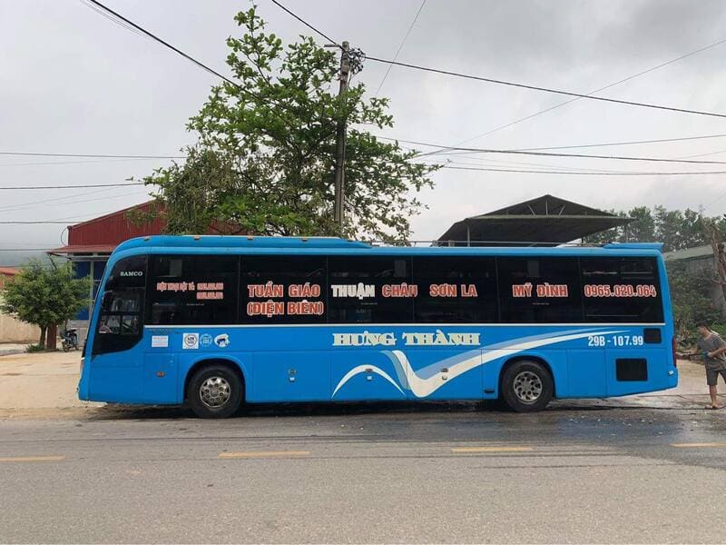 Nhà xe Đức Quyến Hà Nội Điện Biên Tủa Chùa Tuần Giáo Bắc Ninh