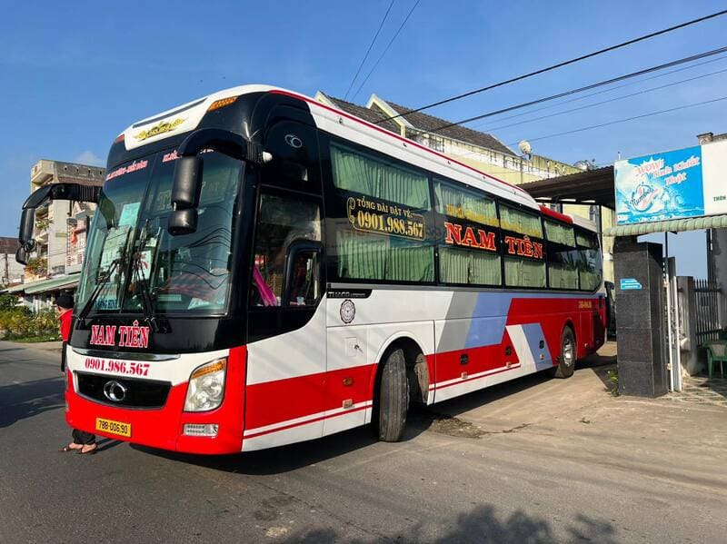 Nhà xe Nam Tiên bến xe Miền Đông Sài Gòn đi Phú Yên Tây Hòa