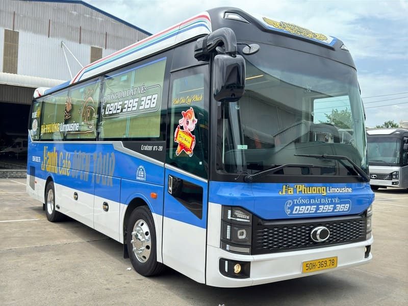 Nhà xe Hạnh Cafe Hà Phương Limousine: Số điện thoại & giá vé