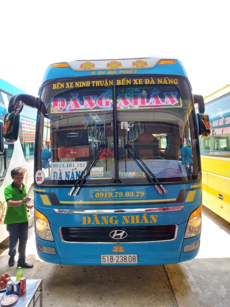 Nhà xe Đăng Nhân Sài Gòn Ninh Thuận Ninh Sơn Khánh Sơn