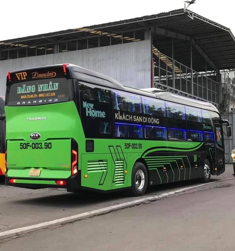 Nhà xe Đăng Nhân Sài Gòn Ninh Thuận Ninh Sơn Khánh Sơn