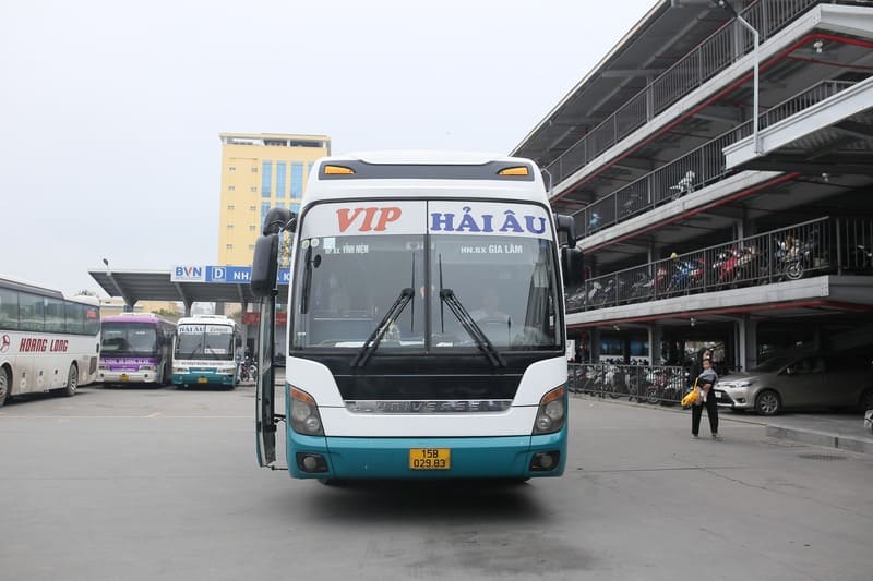 Nhà xe Hải Âu Hải Phòng Hà Nội Thái Bình Hải Dương Phố Nối