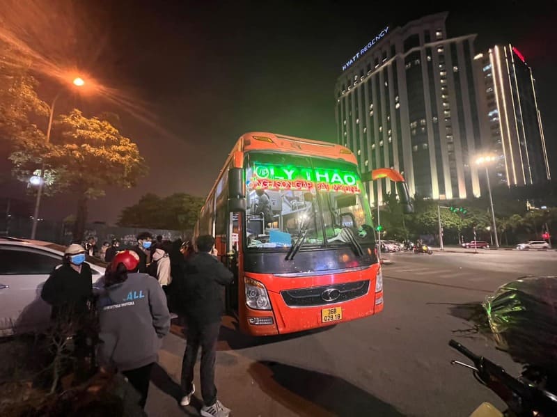 Nhà xe Lý Thảo Nghi Sơn Thanh Hóa Hà Nội Mỹ Đình Giáp Bát