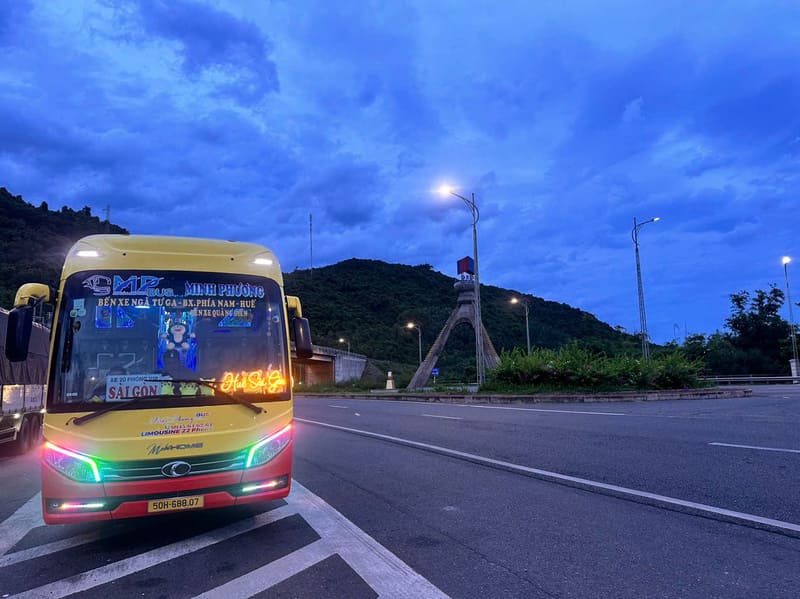 Nhà xe Minh Phương MPbus Sài Gòn đi Huế Đà Nẵng Quảng Nam