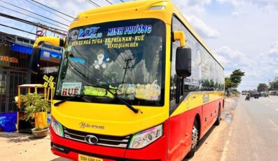 Nhà xe Minh Phương MPbus Sài Gòn đi Huế Đà Nẵng Quảng Nam