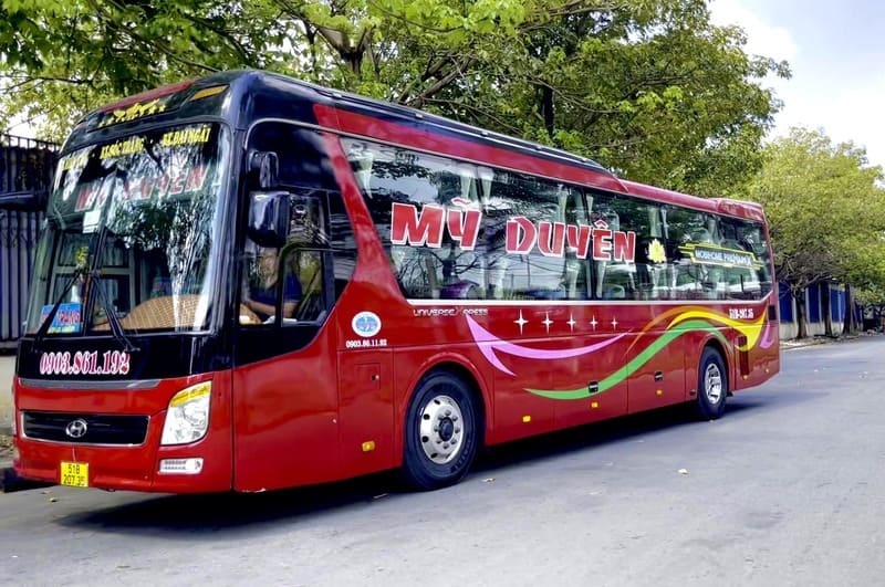 Nhà xe Mỹ Duyên Sài Gòn Sóc Trăng Phụng Hiệp Trần Đề Đại Ngãi