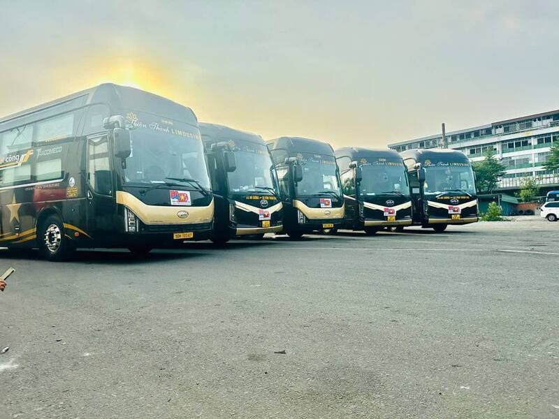 Nhà xe Thiện Thành limousine Kiên Giang Rạch Giá đi Sài Gòn