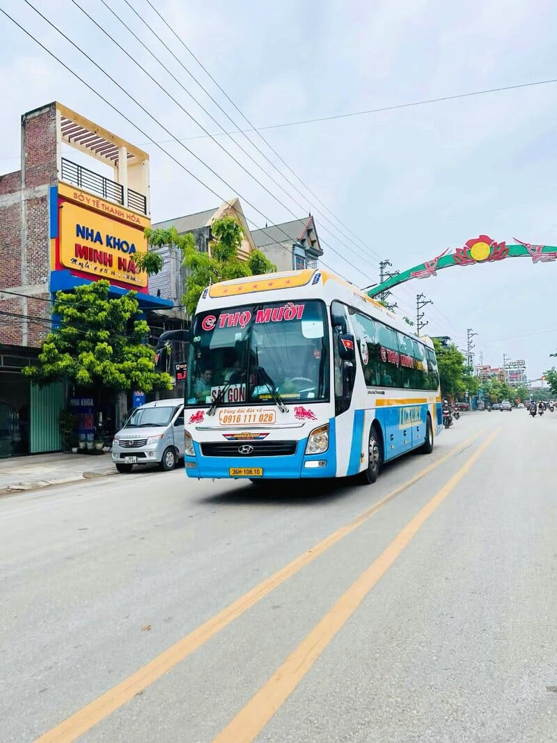 Nhà xe Thọ Mười Thanh Hóa Bắc Ninh Lạng Sơn Sài Gòn Bình Dương