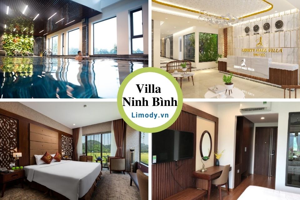 Top 15 Biệt thự villa Ninh Bình giá rẻ view núi đẹp có hồ bơi cho thuê