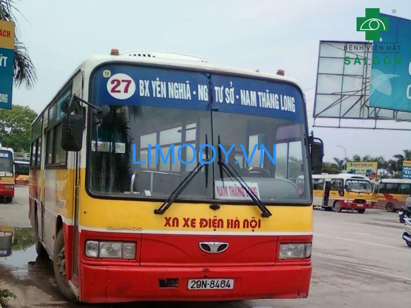 Danh sách lộ trình các tuyến xe bus đi từ bến xe Yên Nghĩa chi tiết A-Z