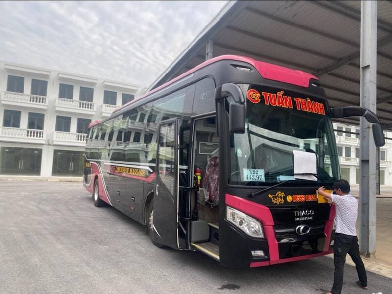 Nhà xe Tuấn Thành chuyên tuyến Thanh Hóa Đà Nẵng Quy Nhơn