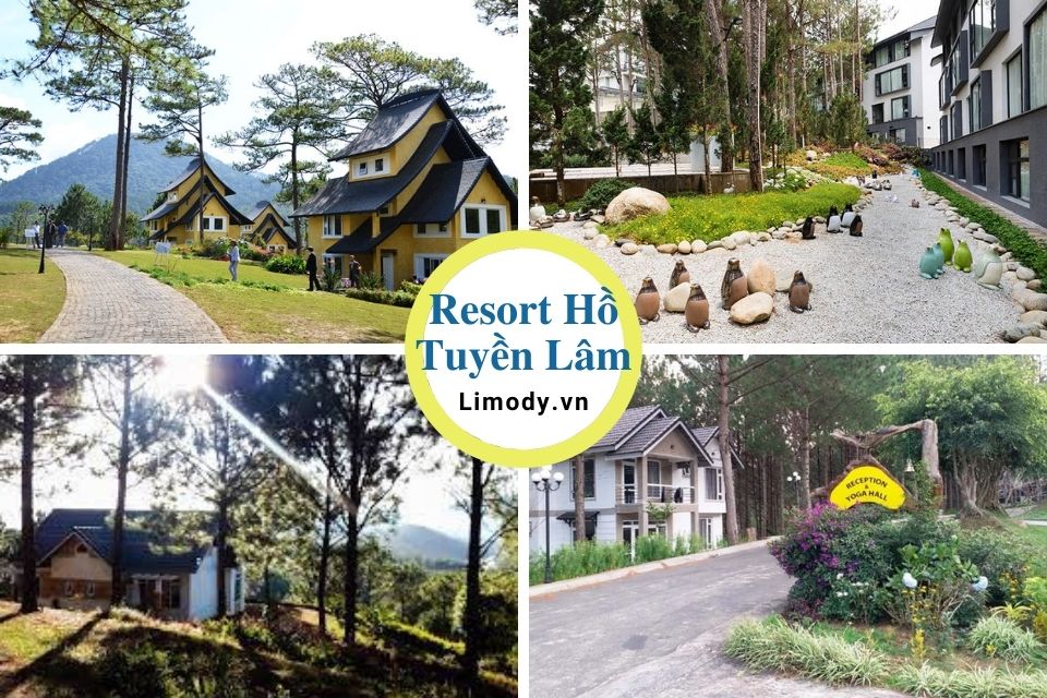 Top 13 Resort Hồ Tuyền Lâm view rừng thông đẹp sang trọng từ 3-4-5 sao