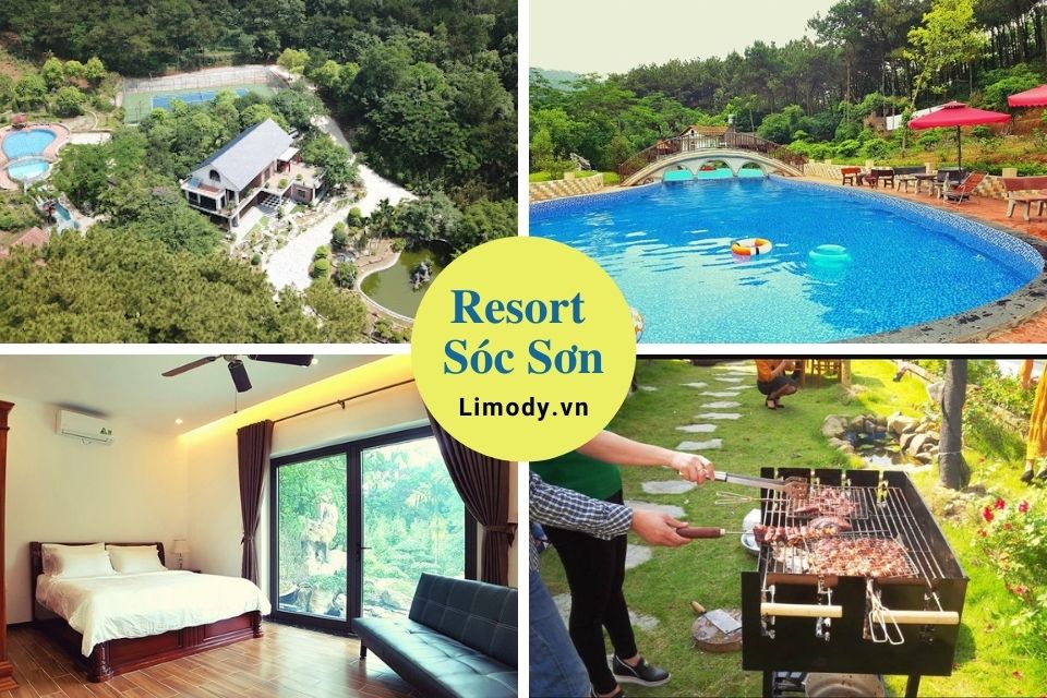 Top 20 Khu nghỉ dưỡng resort Sóc Sơn có bể bơi đẹp giá rẻ view rừng thông