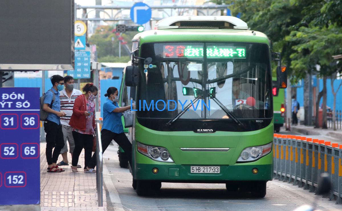 Danh sách lộ trình các tuyến xe buýt TPHCM - xe bus TPHCM chi tiết