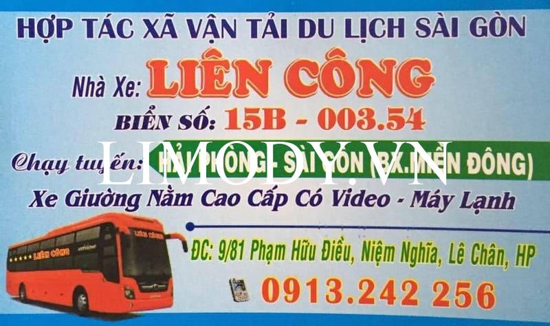 Top 20 Nhà xe Sài Gòn Hải Phòng đi TP Hồ Chí Minh giường nằm