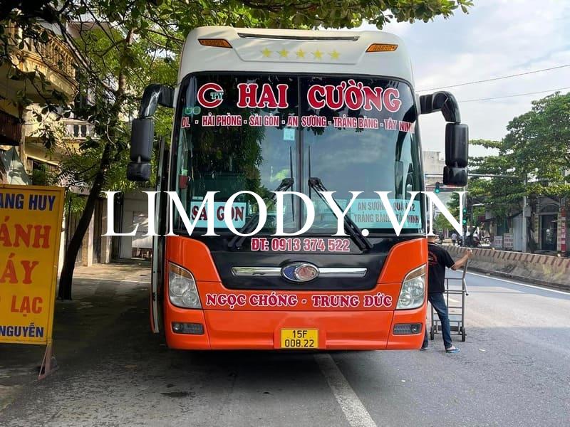 Top 20 Nhà xe Sài Gòn Hải Phòng đi TP Hồ Chí Minh giường nằm