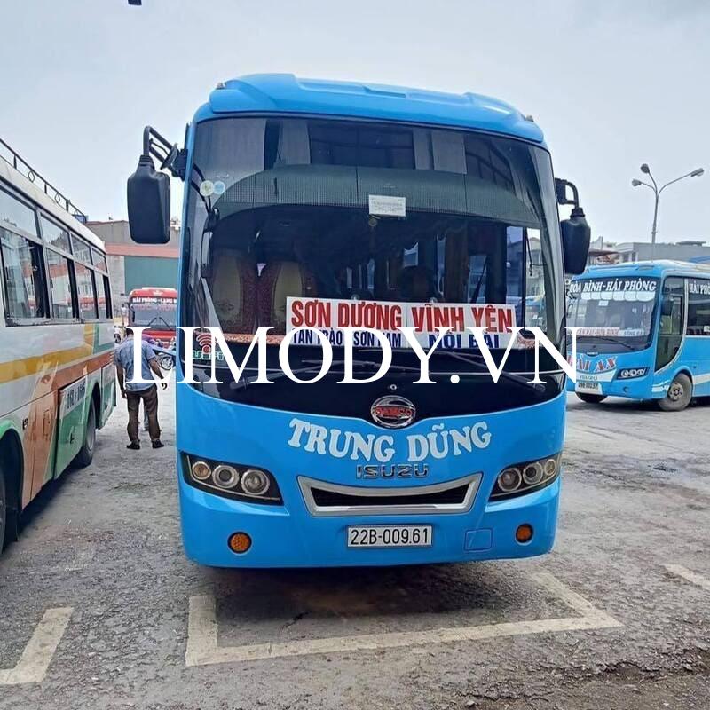 Top 9 Nhà xe Hải Phòng Tuyên Quang vé xe khách limousine giường nằm