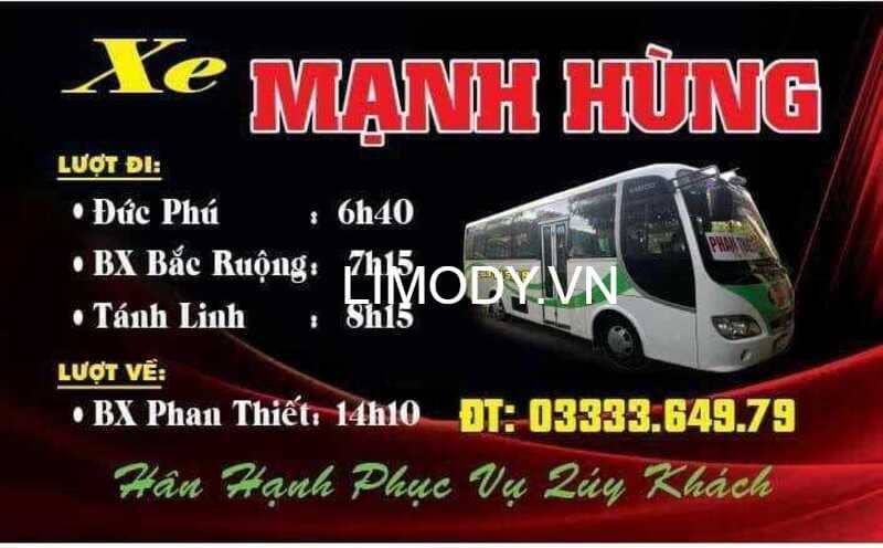 Top 7 Nhà xe Lagi Bắc Ruộng đặt vé xe khách limousine