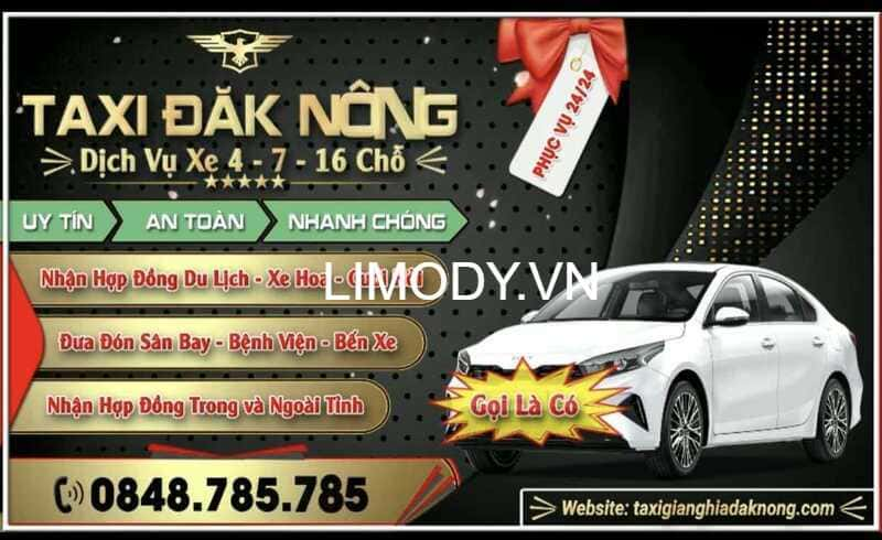 Top 20 Hãng taxi Gia Nghĩa số điện thoại tổng đài giá rẻ